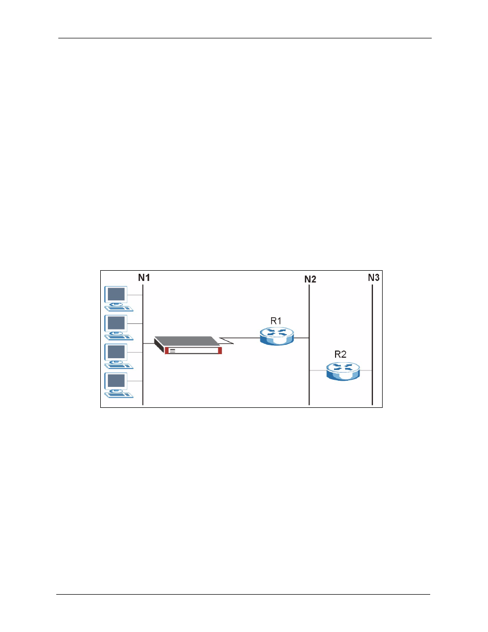 Static route, 1 ip static route, 2 ip static route | Chapter 22 static route, Figure 221 example of static routing topology | ZyXEL Communications 5 Series User Manual | Page 413 / 835