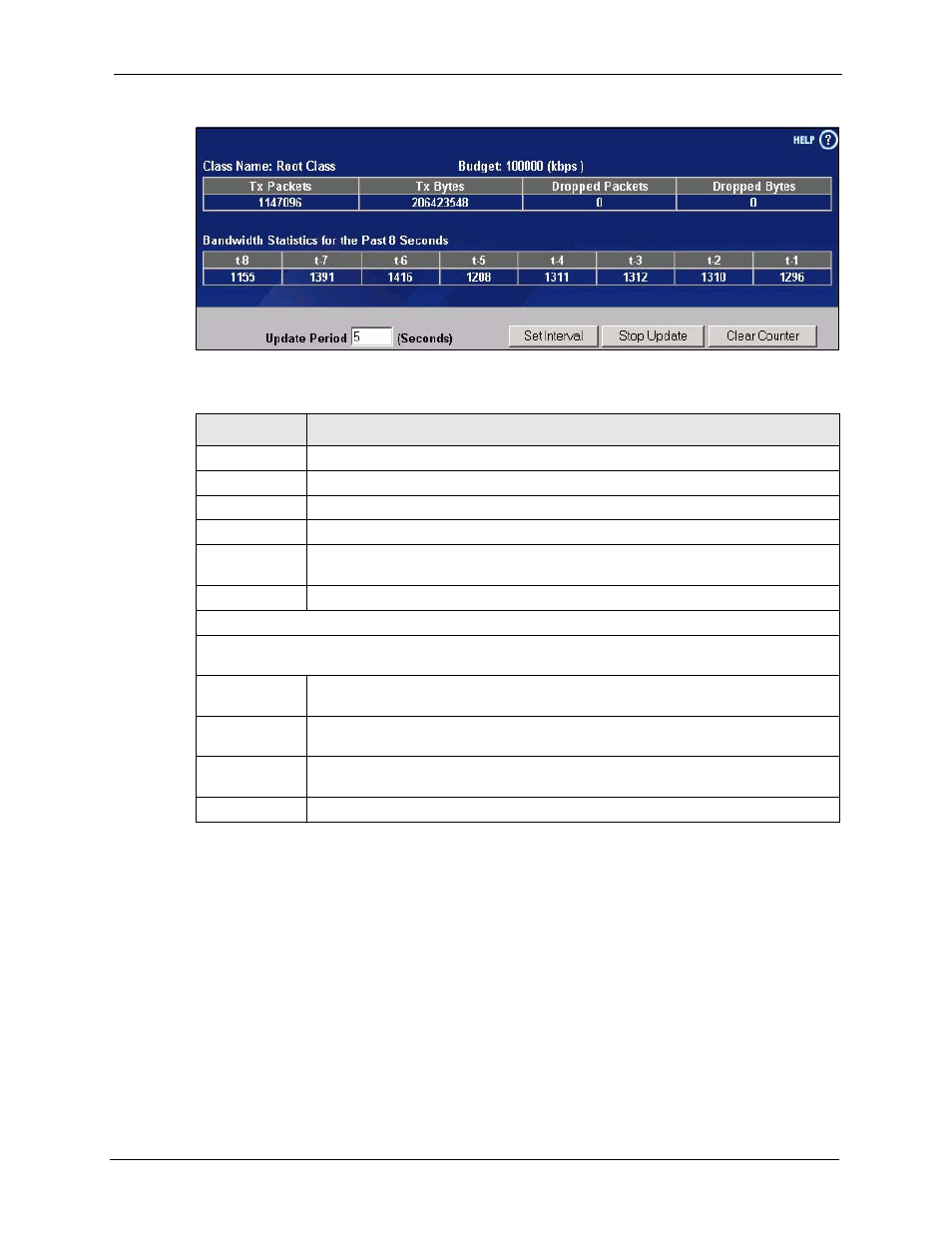 13 bandwidth manager monitor, Monitor, Bandwidth manager | ZyXEL Communications 5 Series User Manual | Page 437 / 835