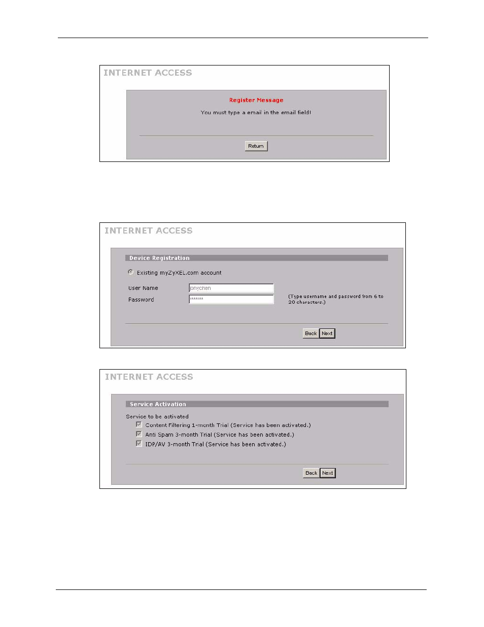 3 vpn wizard gateway setting | ZyXEL Communications 5 Series User Manual | Page 99 / 835