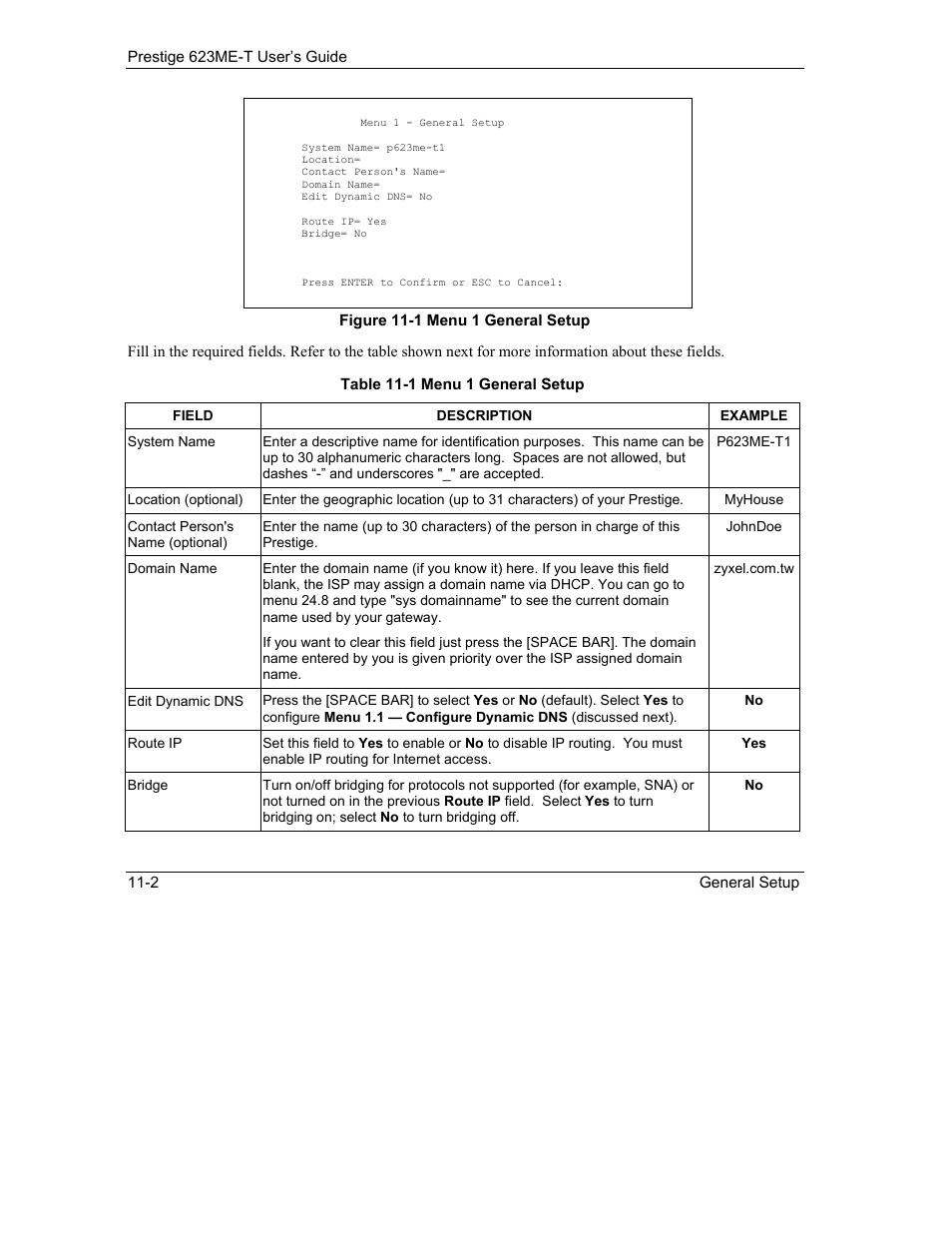 ZyXEL Communications Prestige 623ME-T User Manual | Page 102 / 253
