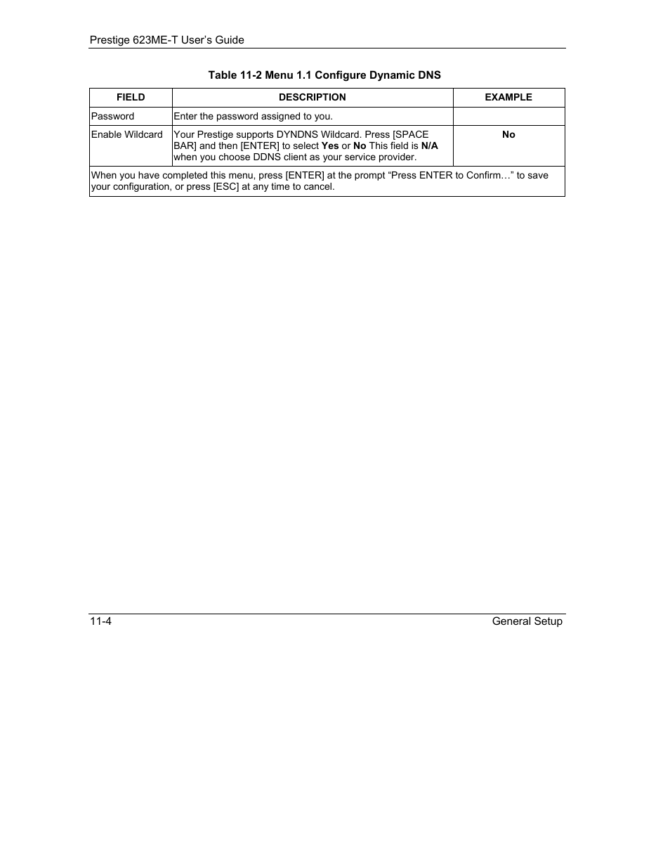 ZyXEL Communications Prestige 623ME-T User Manual | Page 104 / 253