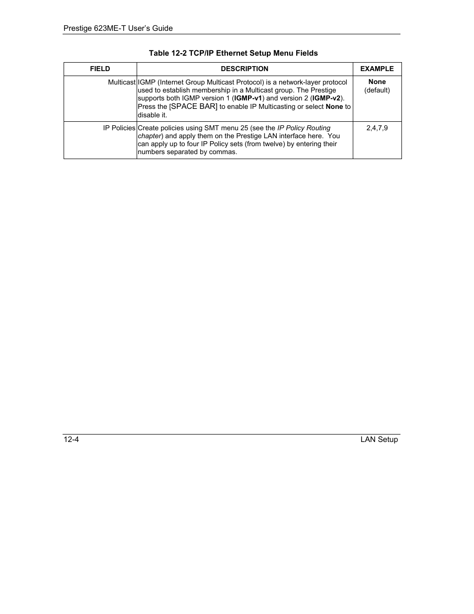 ZyXEL Communications Prestige 623ME-T User Manual | Page 108 / 253