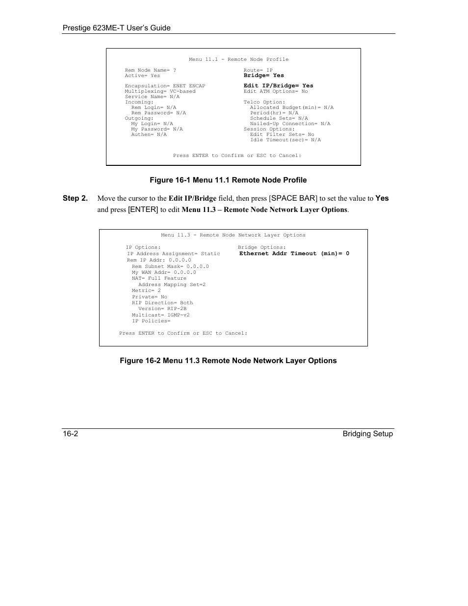 ZyXEL Communications Prestige 623ME-T User Manual | Page 132 / 253