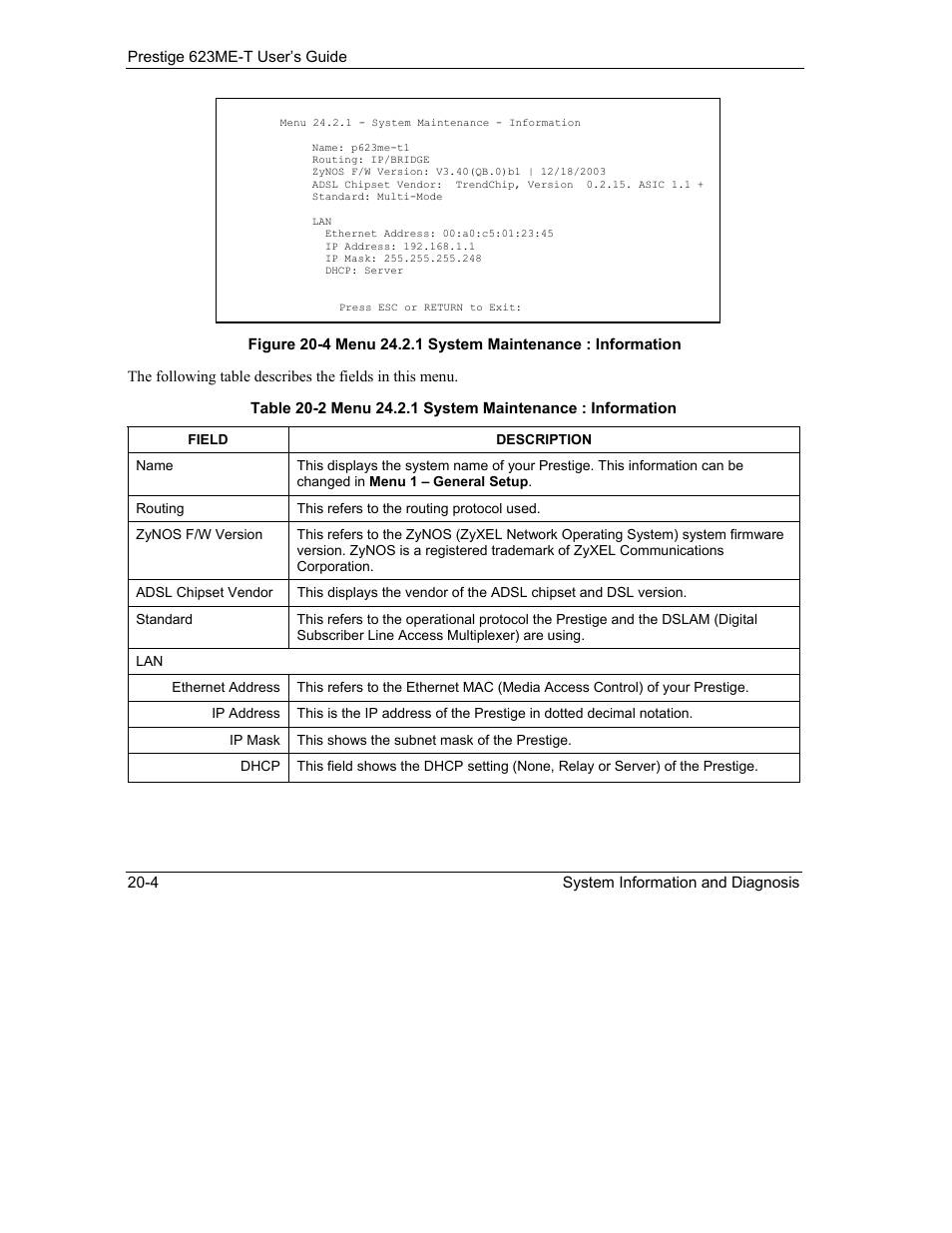 ZyXEL Communications Prestige 623ME-T User Manual | Page 170 / 253