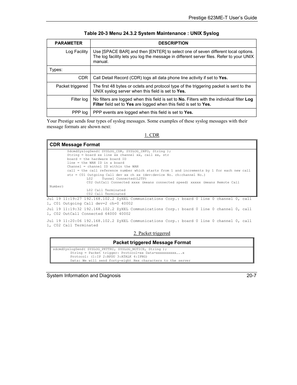 ZyXEL Communications Prestige 623ME-T User Manual | Page 173 / 253