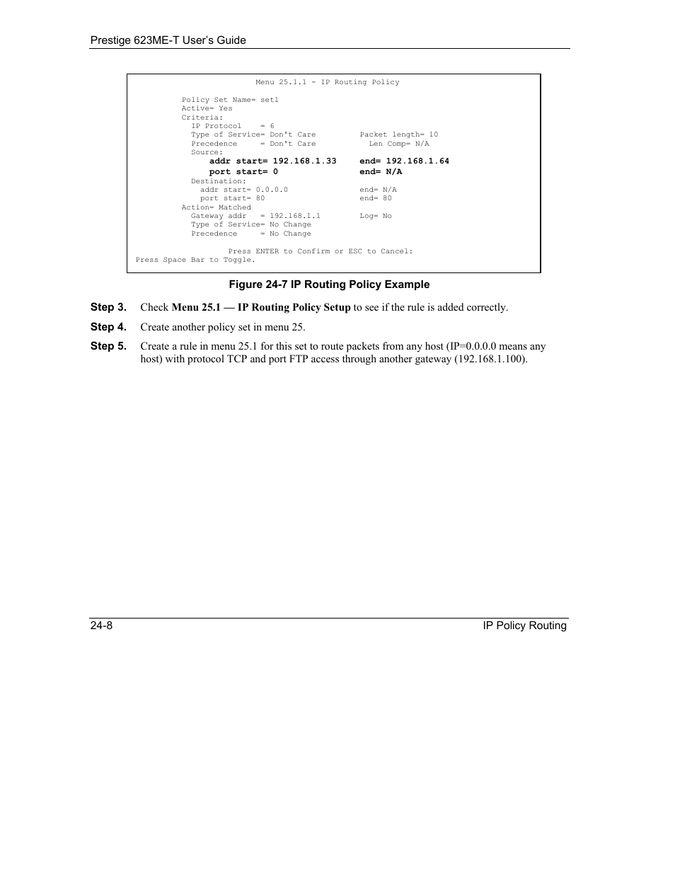 ZyXEL Communications Prestige 623ME-T User Manual | Page 206 / 253