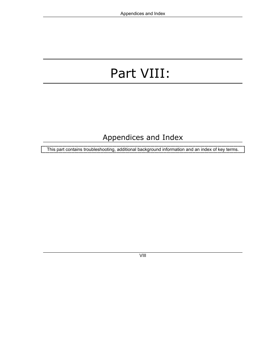 Part viii appendices and index, Part viii | ZyXEL Communications Prestige 623ME-T User Manual | Page 213 / 253