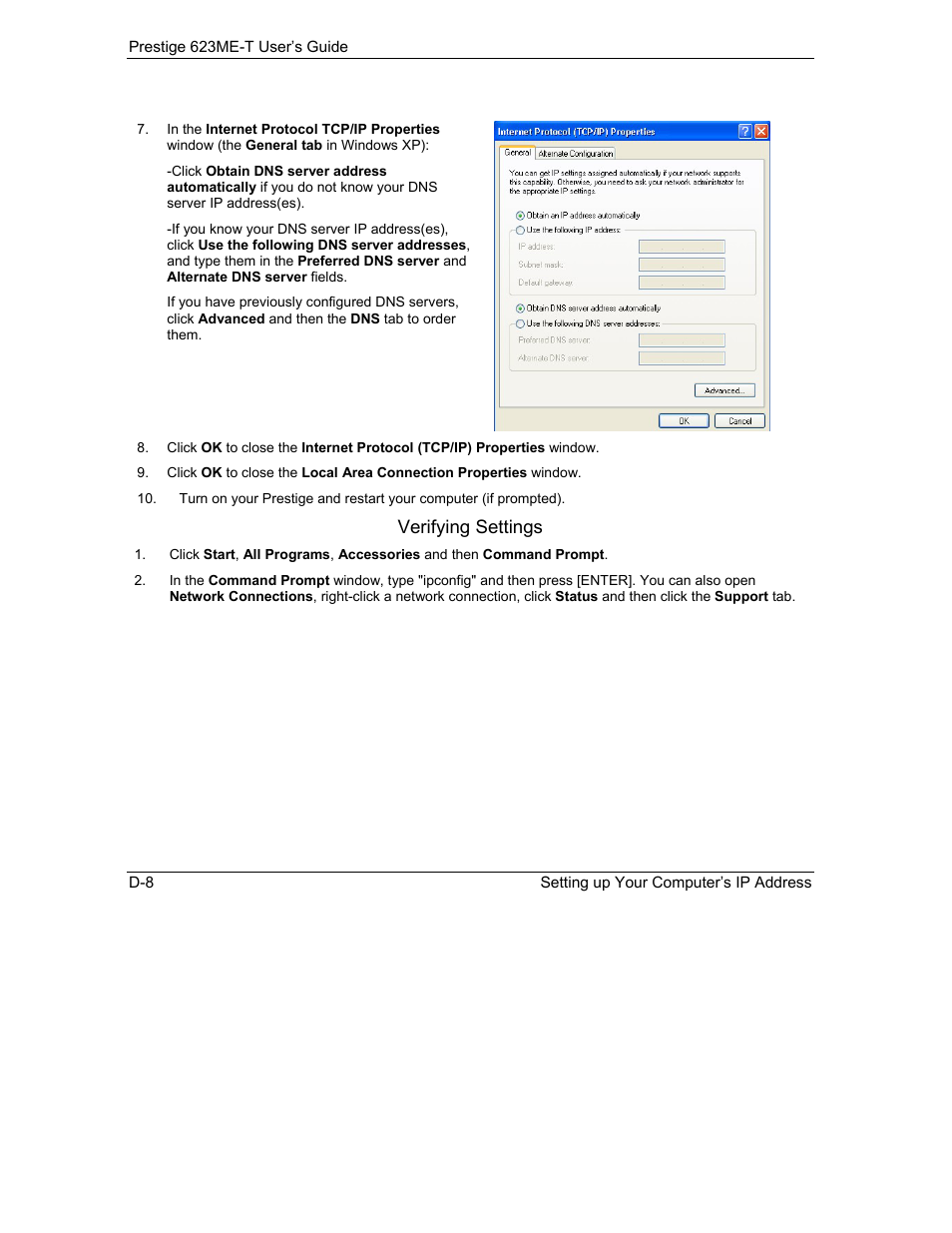 ZyXEL Communications Prestige 623ME-T User Manual | Page 238 / 253