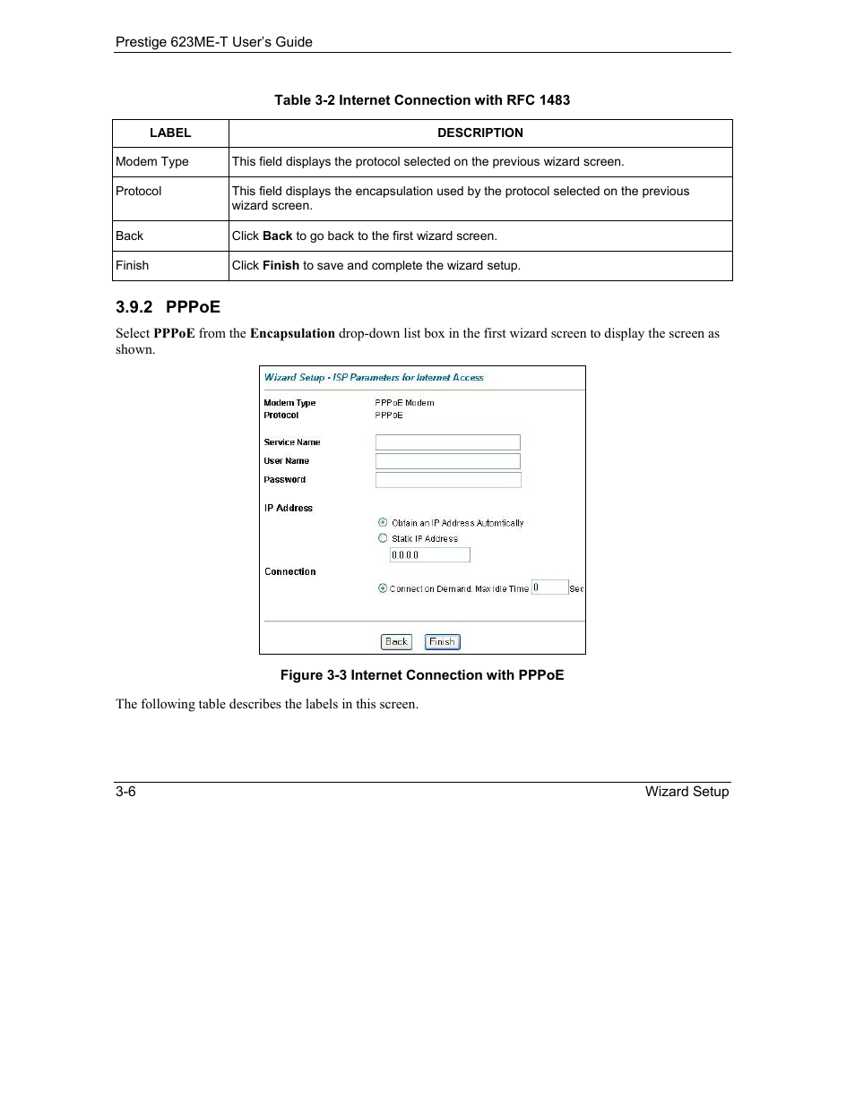 ZyXEL Communications Prestige 623ME-T User Manual | Page 44 / 253