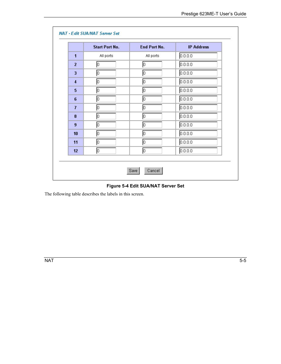 ZyXEL Communications Prestige 623ME-T User Manual | Page 61 / 253
