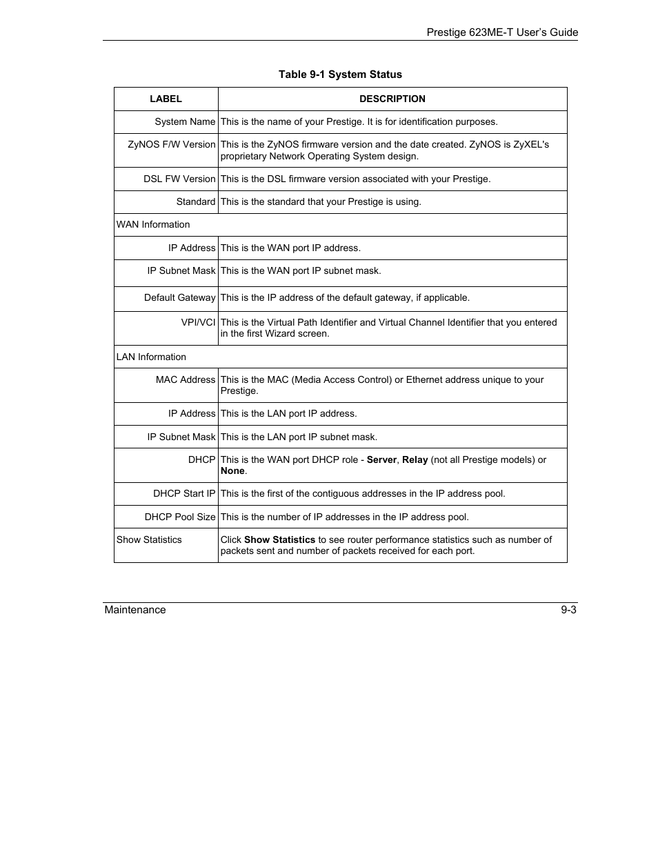 ZyXEL Communications Prestige 623ME-T User Manual | Page 83 / 253