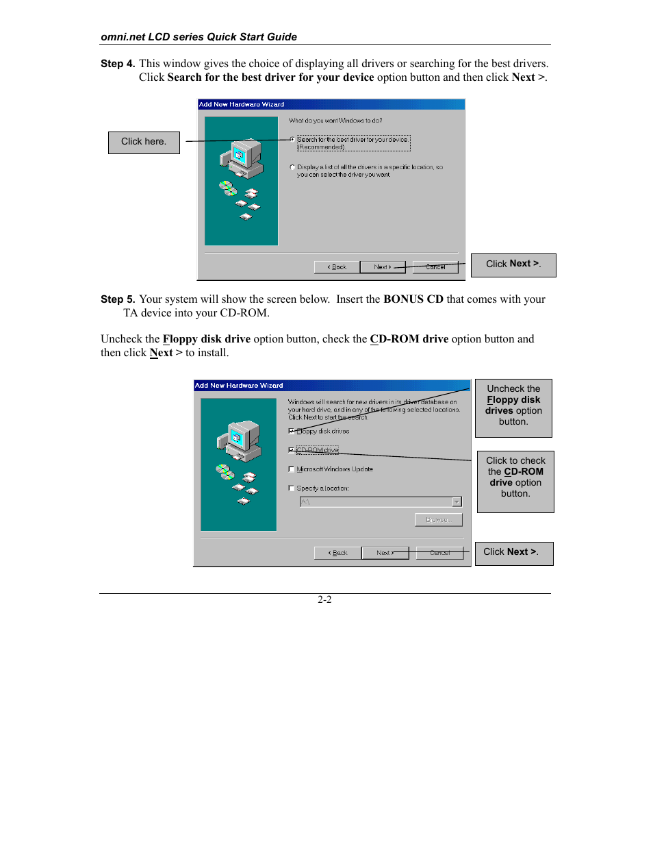 ZyXEL Communications omni.net LCD series User Manual | Page 14 / 53