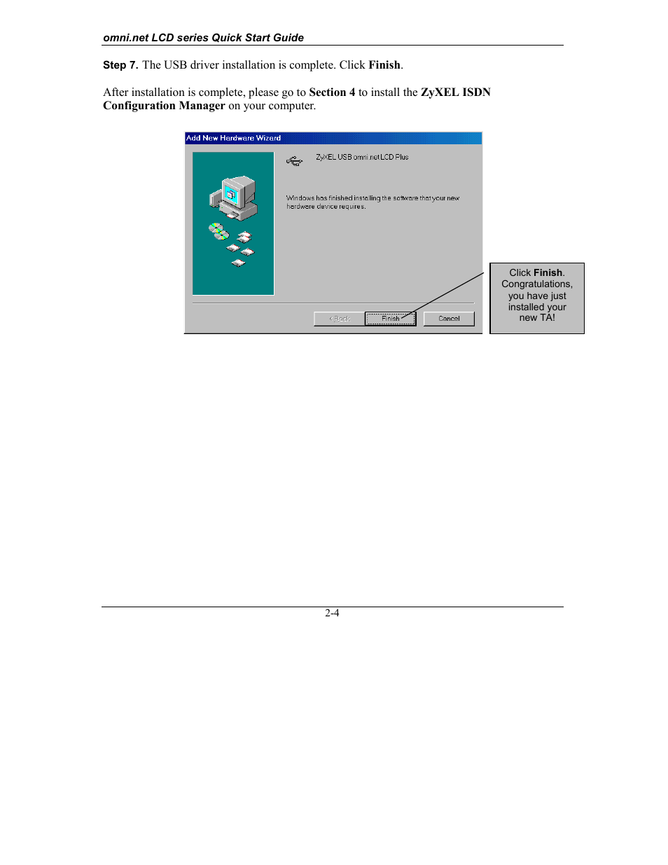 ZyXEL Communications omni.net LCD series User Manual | Page 16 / 53