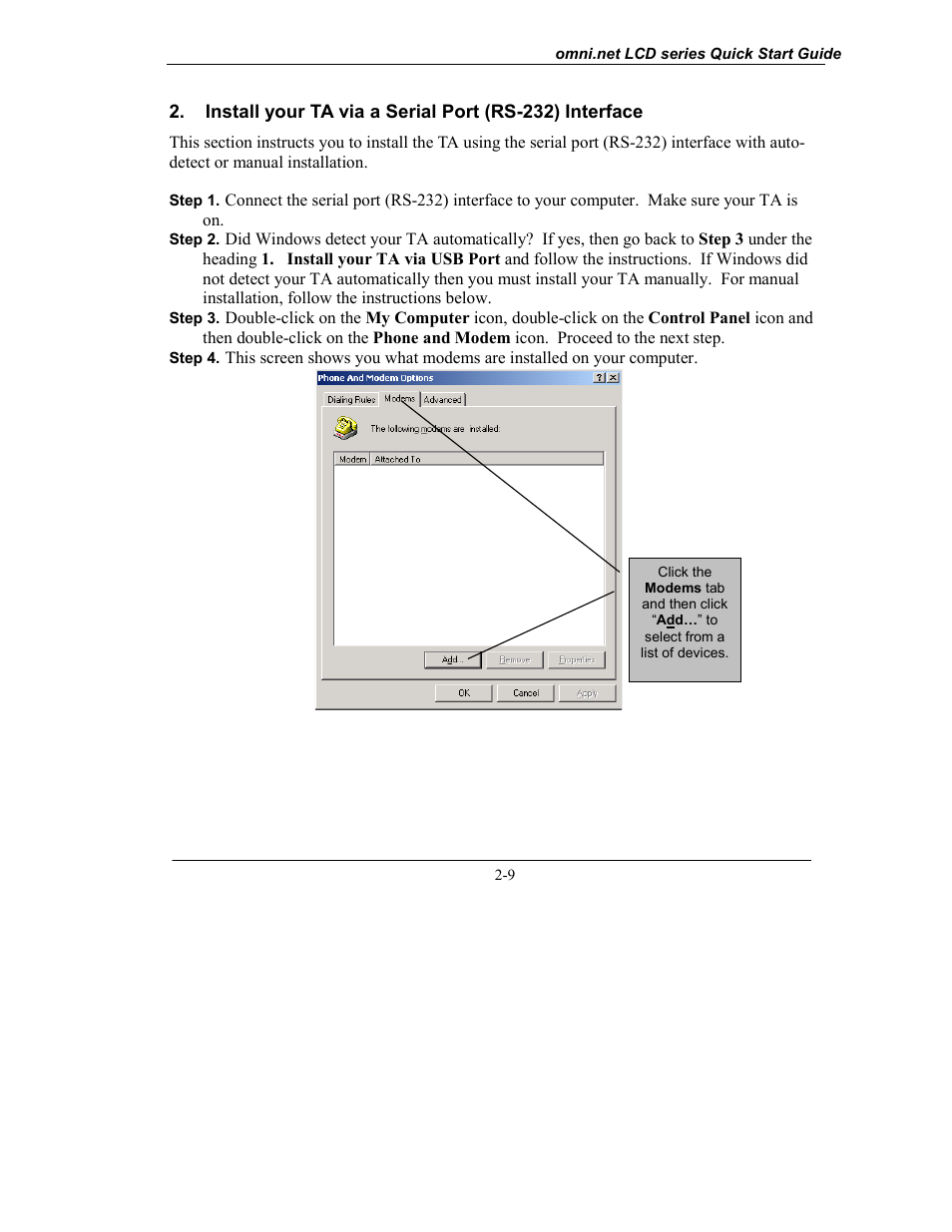ZyXEL Communications omni.net LCD series User Manual | Page 21 / 53