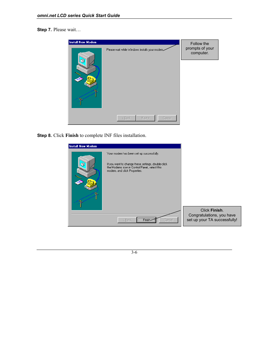 ZyXEL Communications omni.net LCD series User Manual | Page 32 / 53
