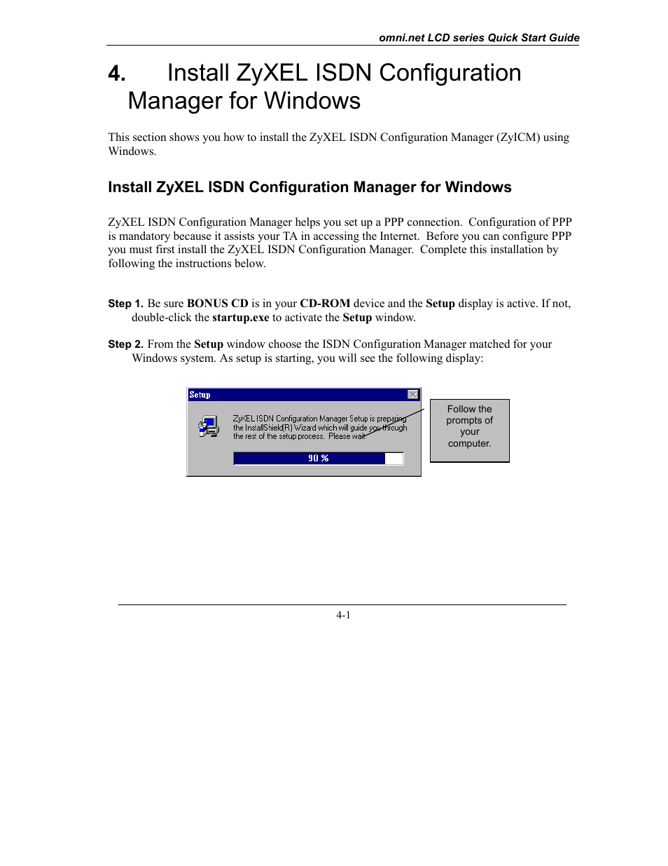 ZyXEL Communications omni.net LCD series User Manual | Page 35 / 53
