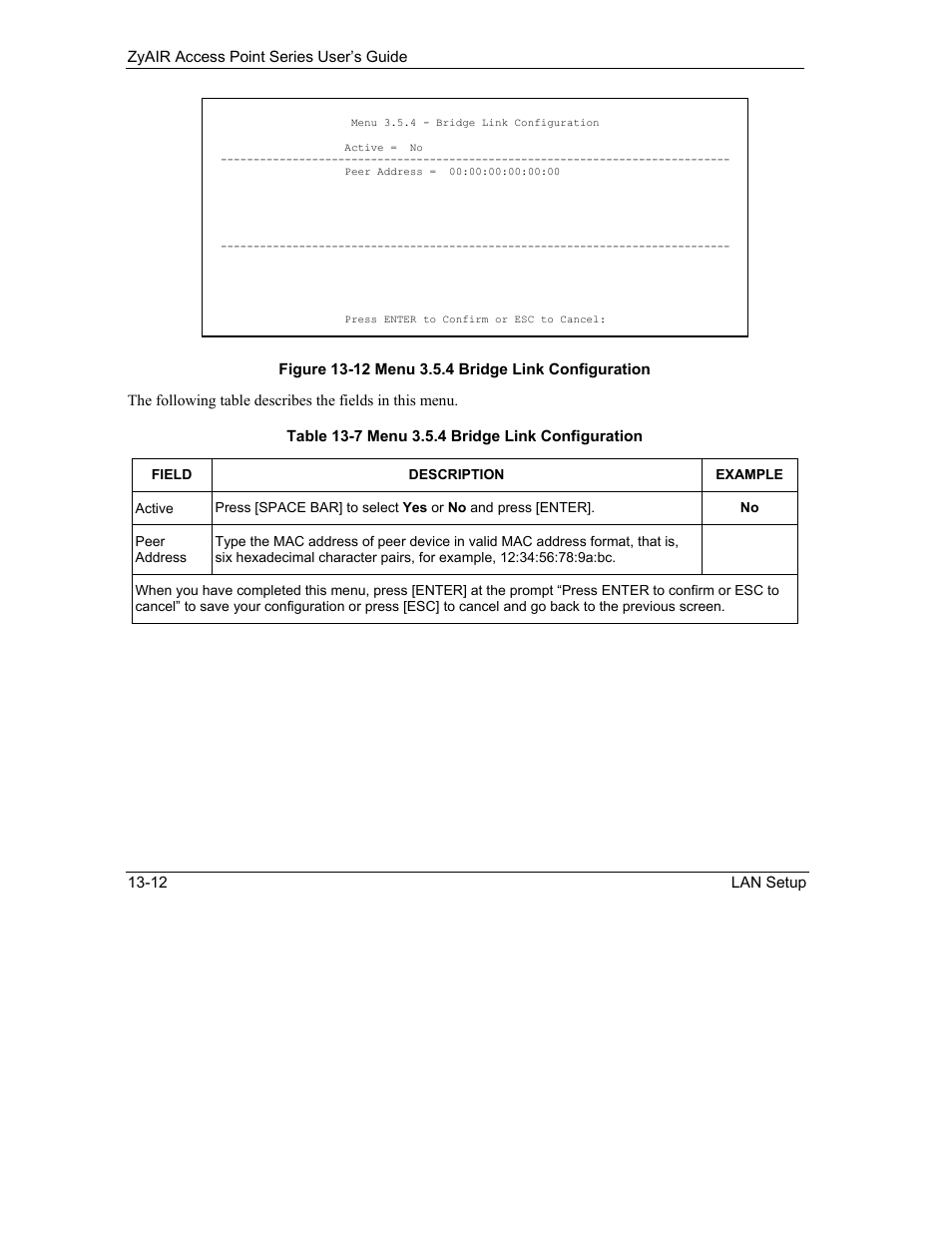 ZyXEL Communications ZyXEL ZyAIR B-1000 User Manual | Page 136 / 231