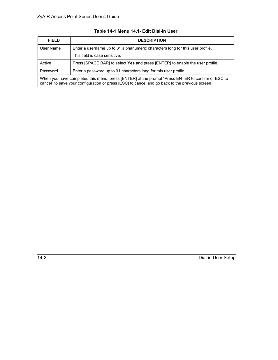 ZyXEL Communications ZyXEL ZyAIR B-1000 User Manual | Page 138 / 231