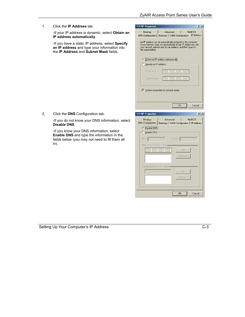 ZyXEL Communications ZyXEL ZyAIR B-1000 User Manual | Page 181 / 231