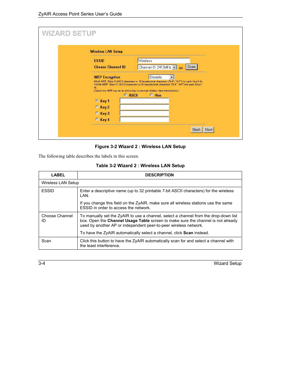 ZyXEL Communications ZyXEL ZyAIR B-1000 User Manual | Page 36 / 231