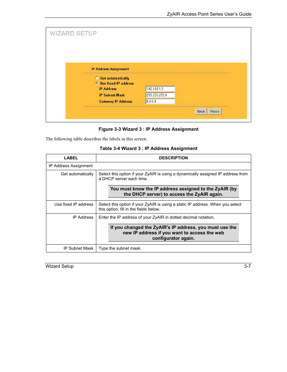 ZyXEL Communications ZyXEL ZyAIR B-1000 User Manual | Page 39 / 231