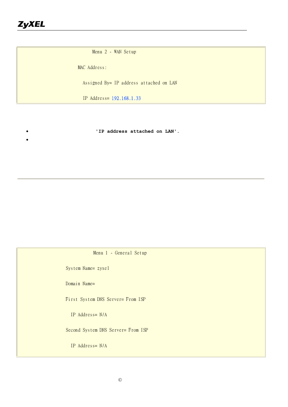 ZyXEL Communications P-2302R-P1 User Manual | Page 118 / 146