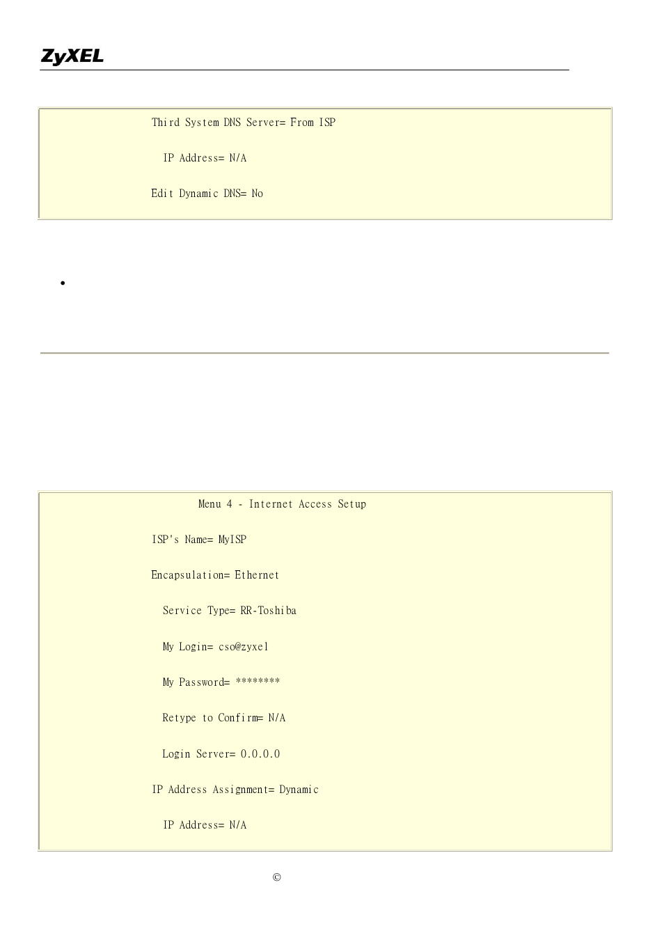 ZyXEL Communications P-2302R-P1 User Manual | Page 119 / 146