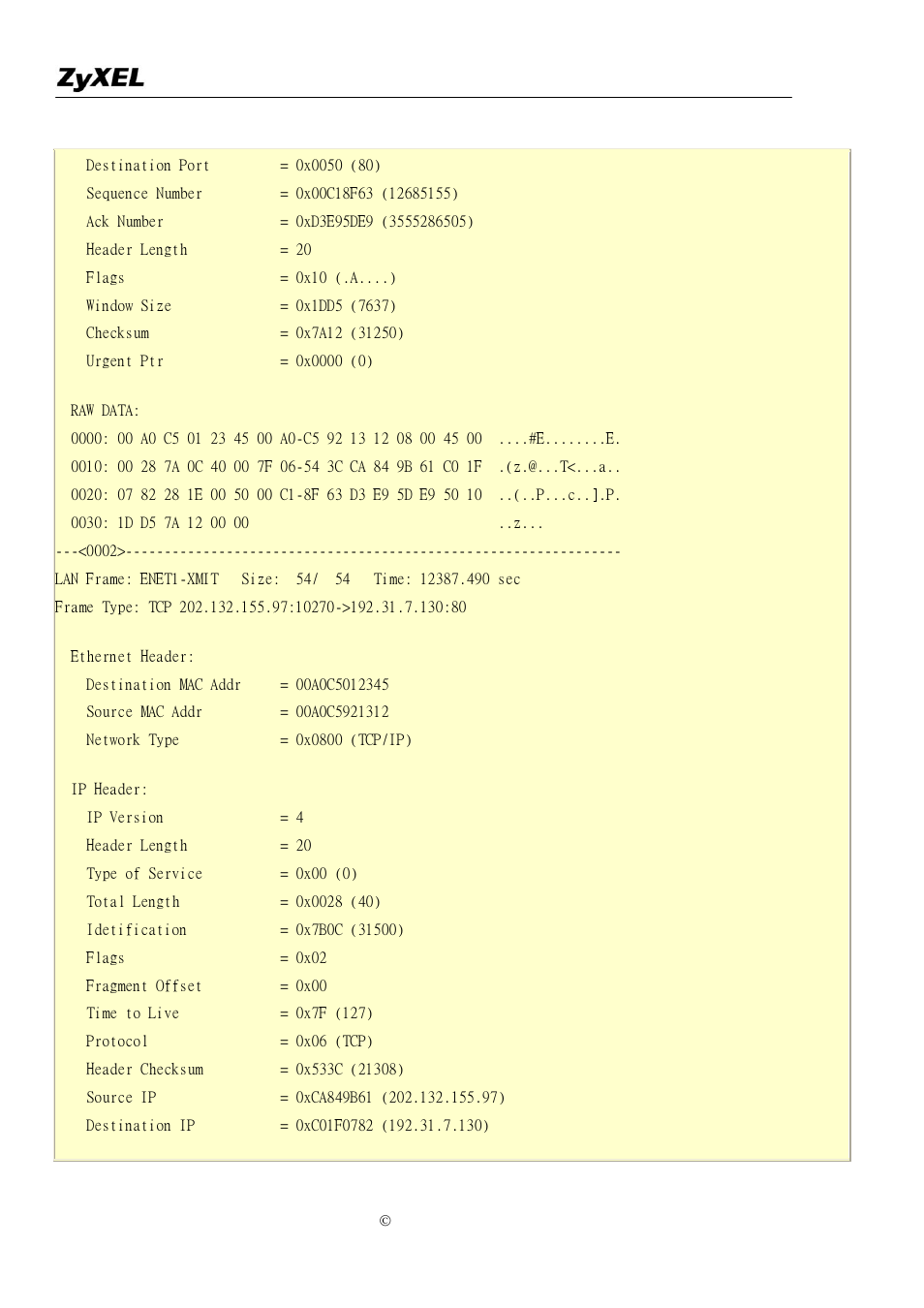 ZyXEL Communications P-2302R-P1 User Manual | Page 128 / 146