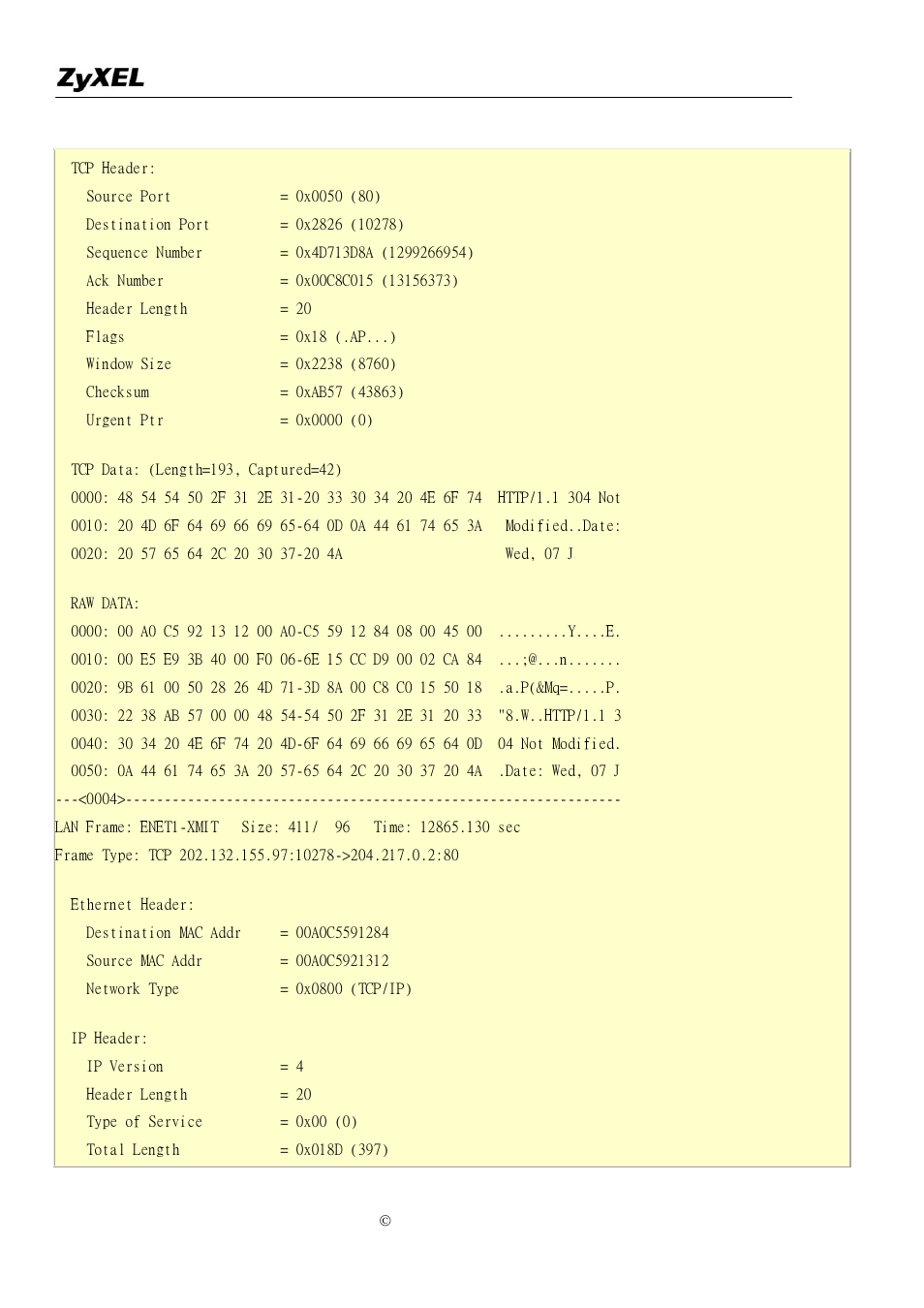 ZyXEL Communications P-2302R-P1 User Manual | Page 133 / 146