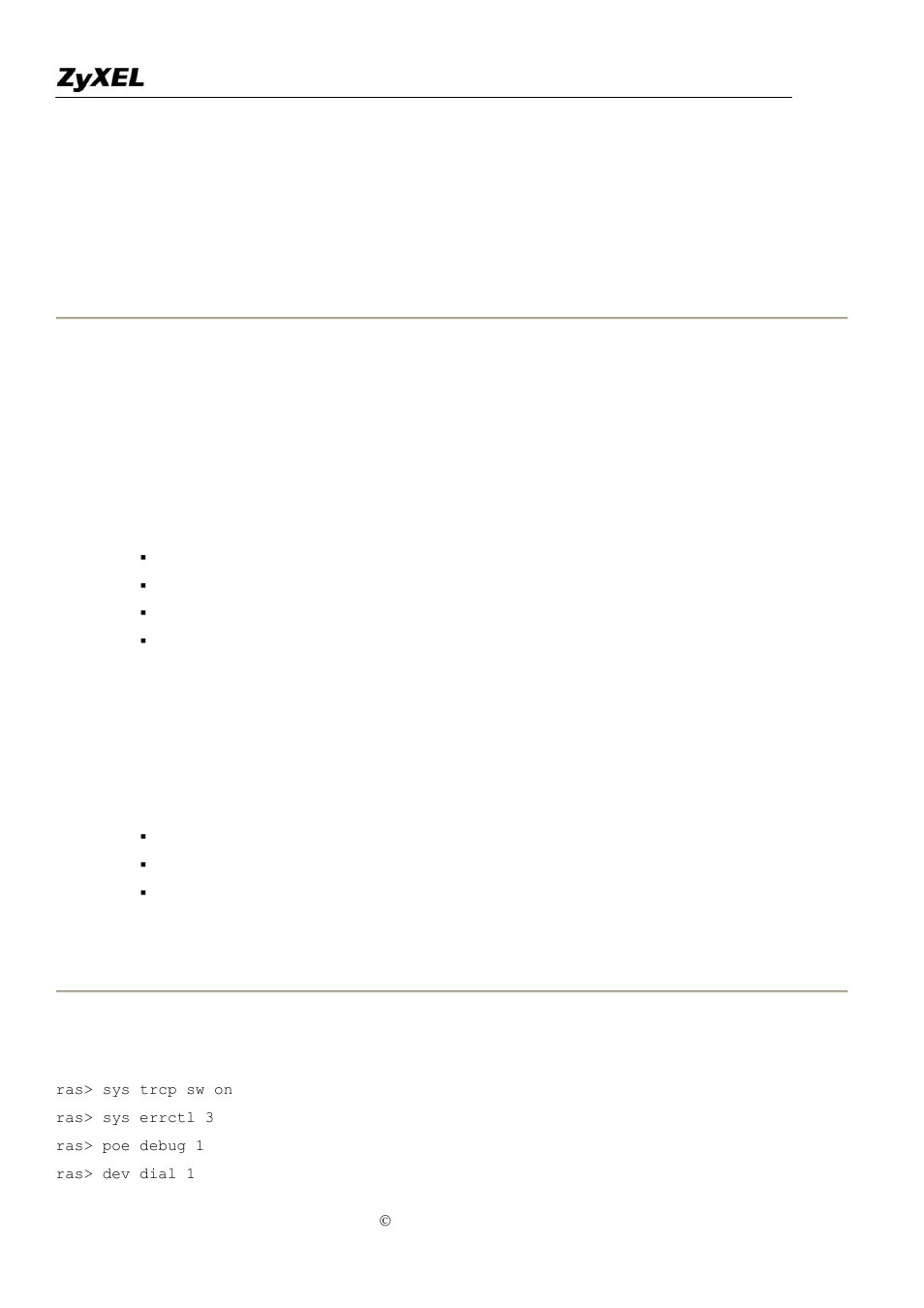 Debug pppoe connection | ZyXEL Communications P-2302R-P1 User Manual | Page 135 / 146