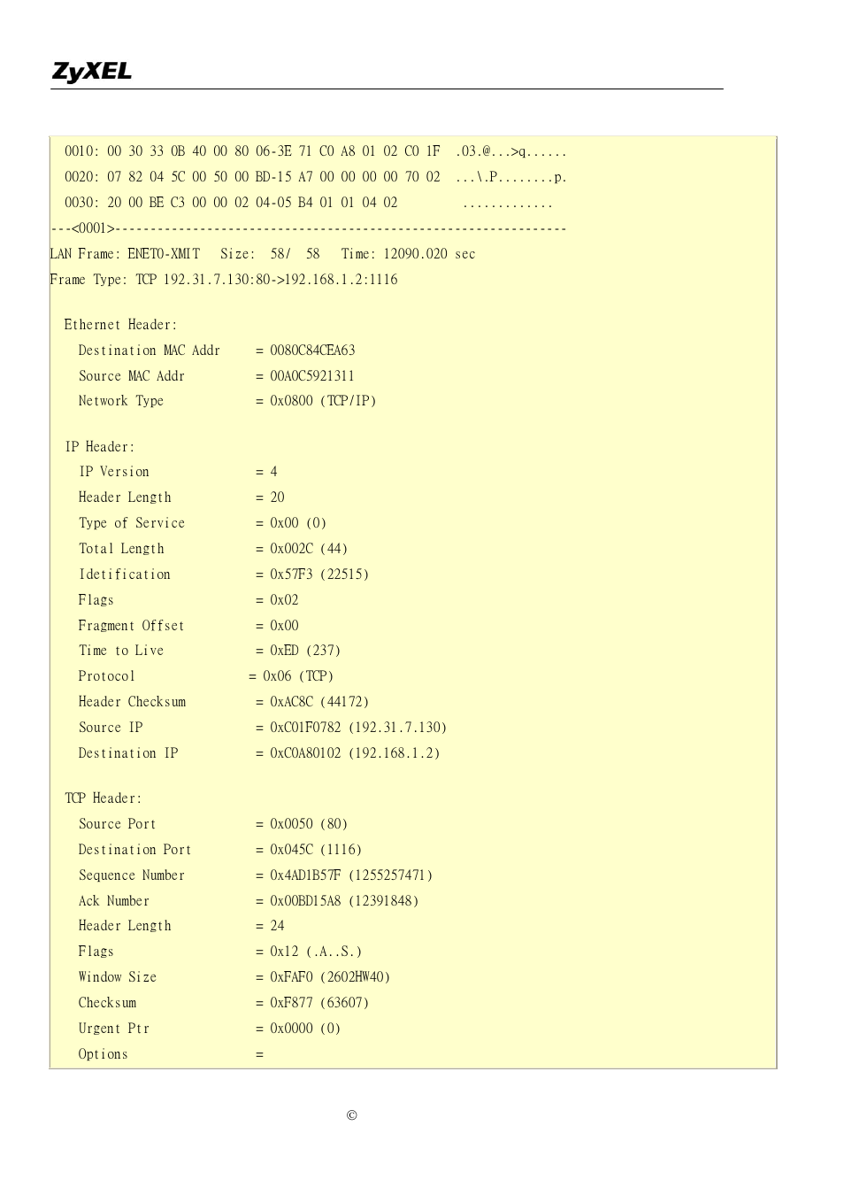 ZyXEL Communications P-2302R-P1 User Manual | Page 141 / 146