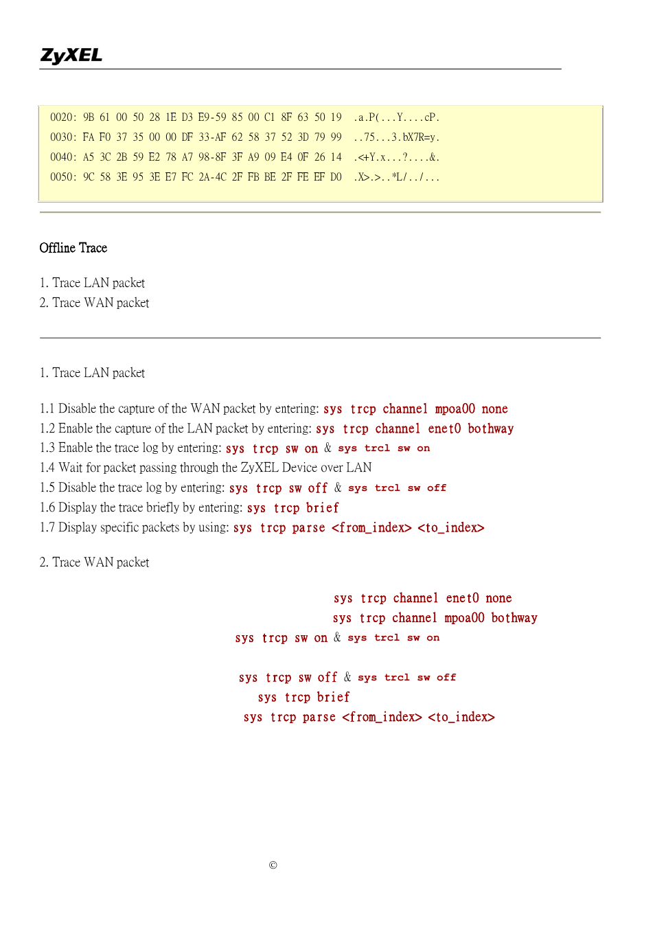 ZyXEL Communications P-2302R-P1 User Manual | Page 145 / 146