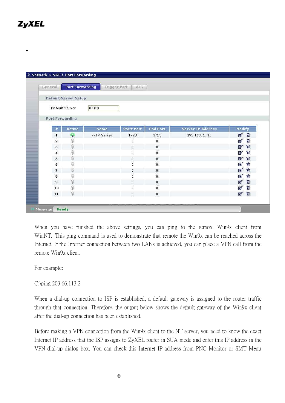 ZyXEL Communications P-2302R-P1 User Manual | Page 17 / 146