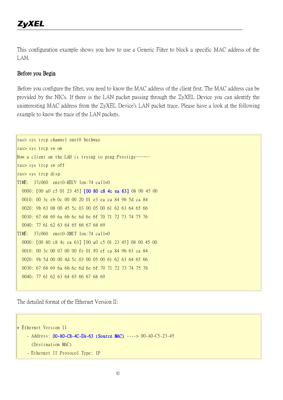 ZyXEL Communications P-2302R-P1 User Manual | Page 29 / 146