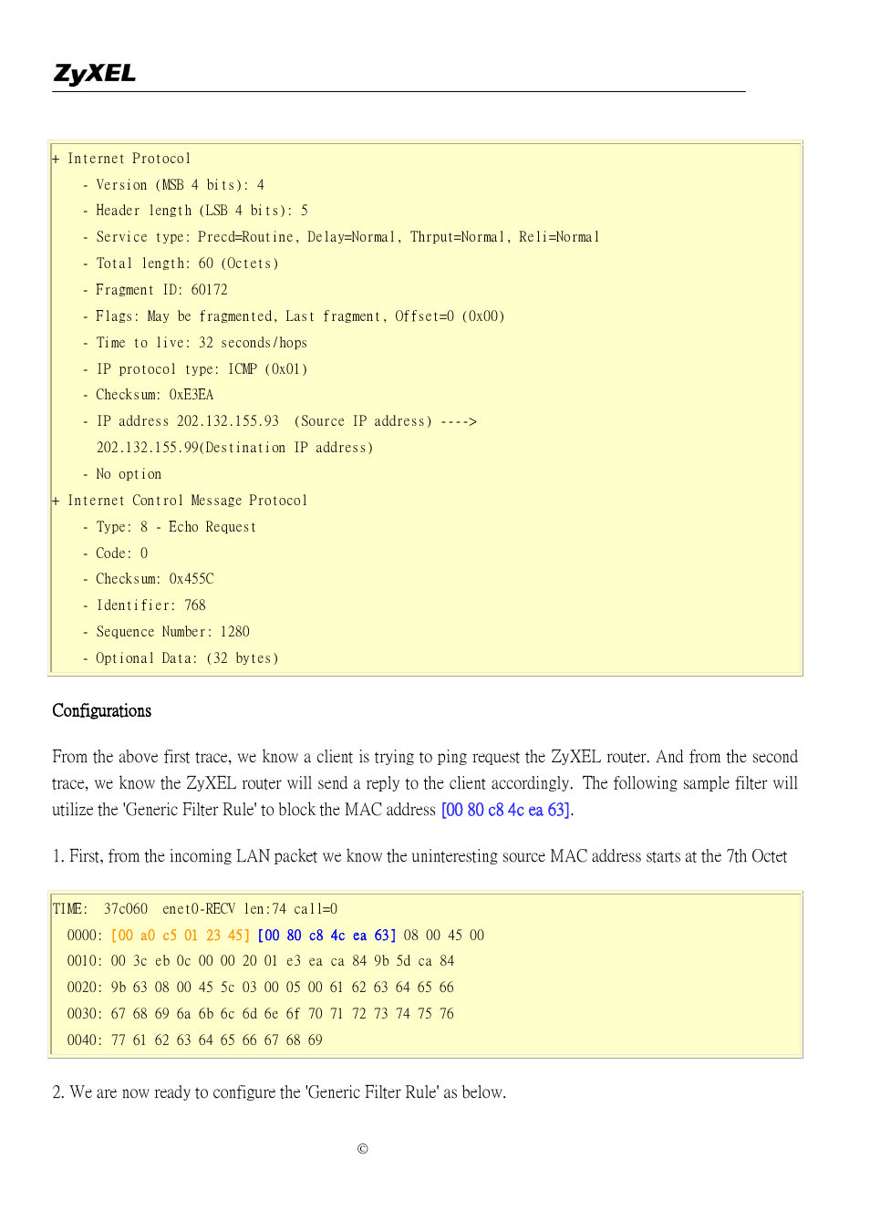 ZyXEL Communications P-2302R-P1 User Manual | Page 30 / 146