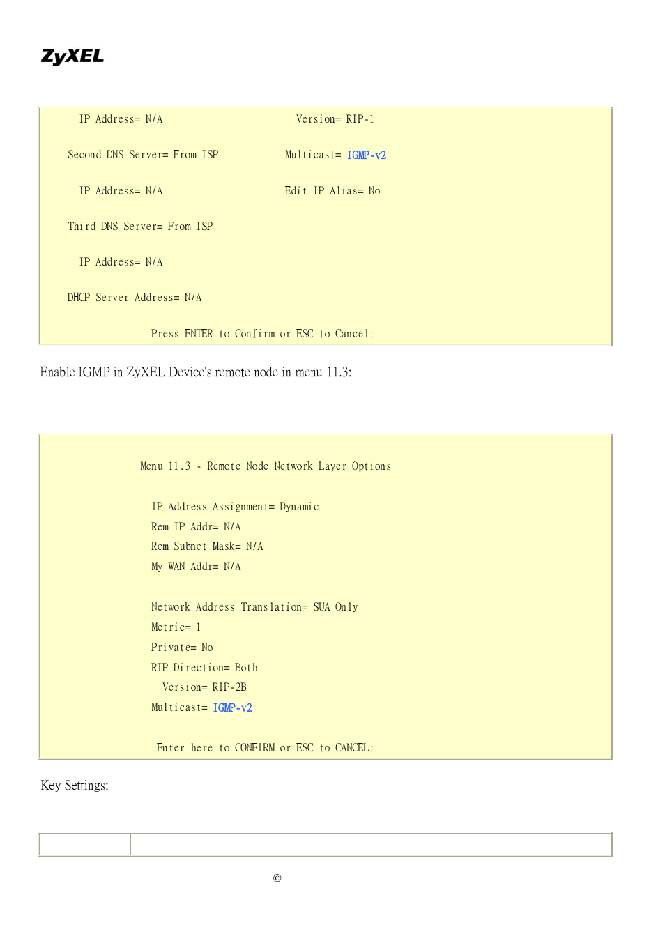 ZyXEL Communications P-2302R-P1 User Manual | Page 57 / 146