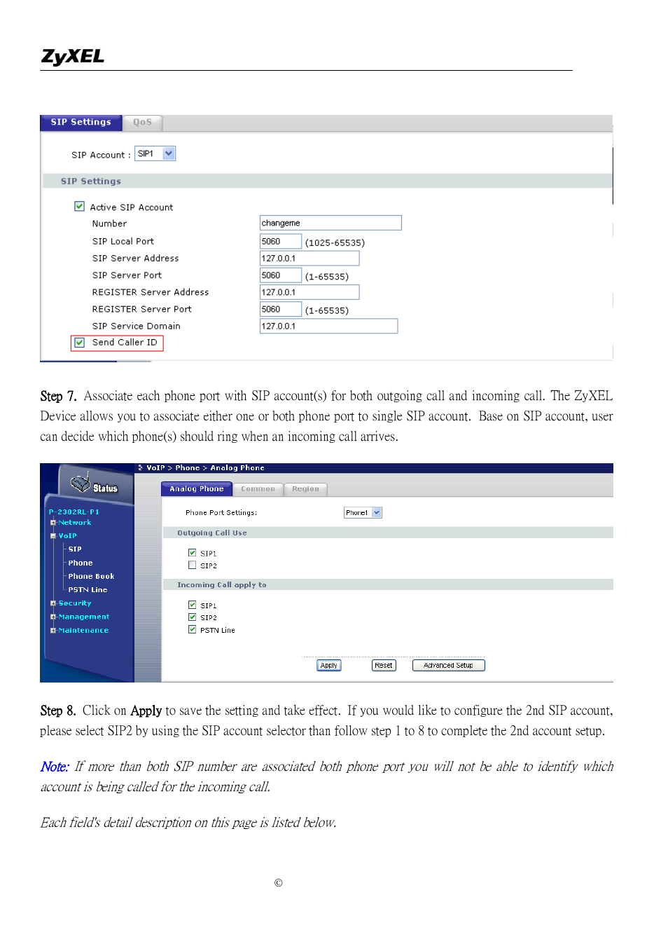 ZyXEL Communications P-2302R-P1 User Manual | Page 69 / 146