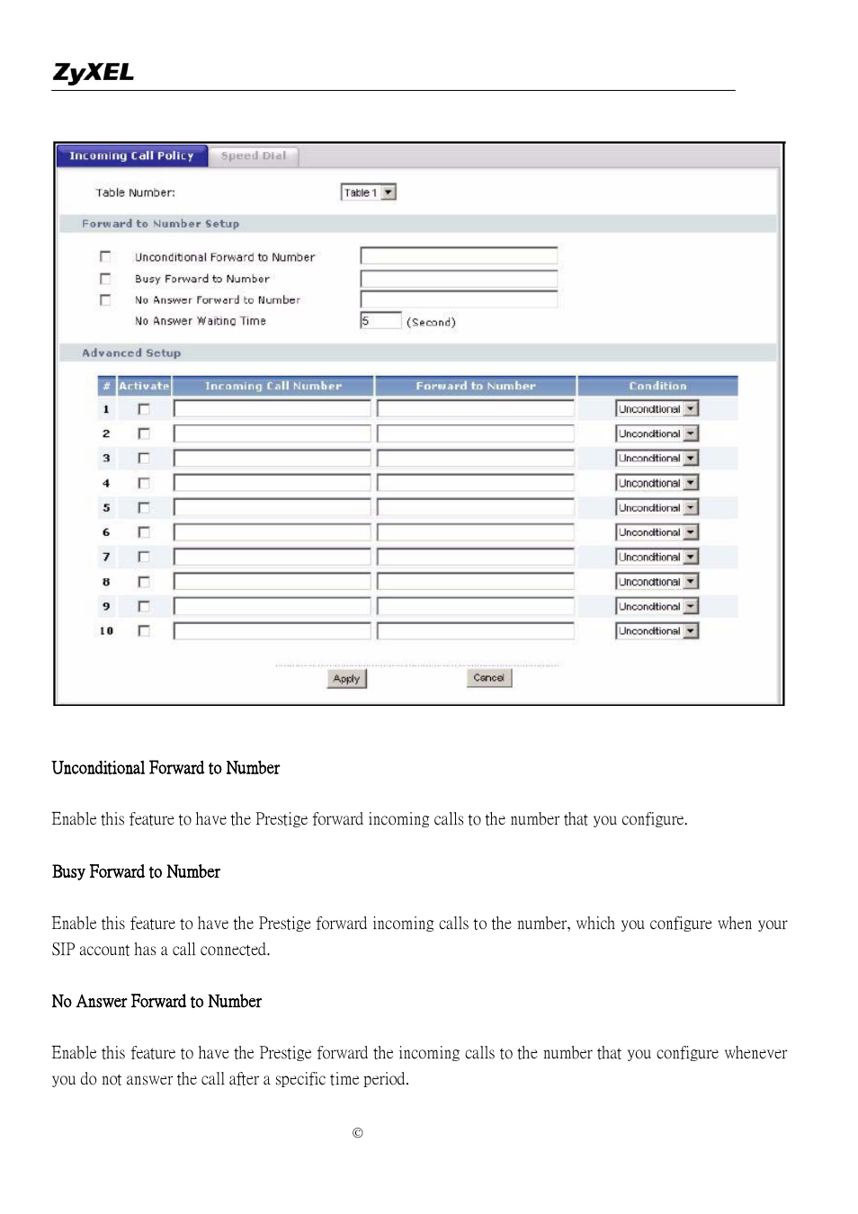 ZyXEL Communications P-2302R-P1 User Manual | Page 82 / 146