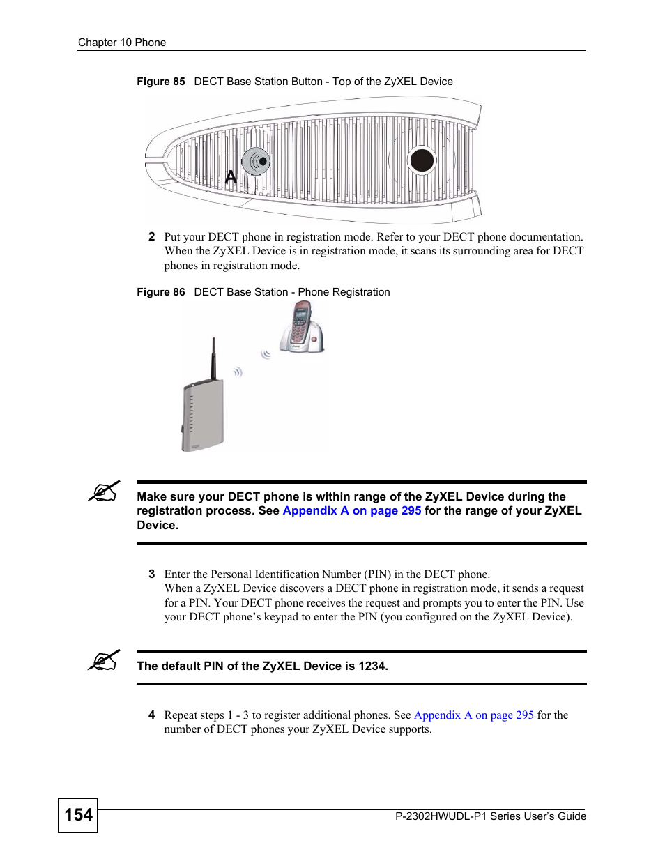ZyXEL Communications P-2302HWUDL-P1 Series User Manual | Page 154 / 368