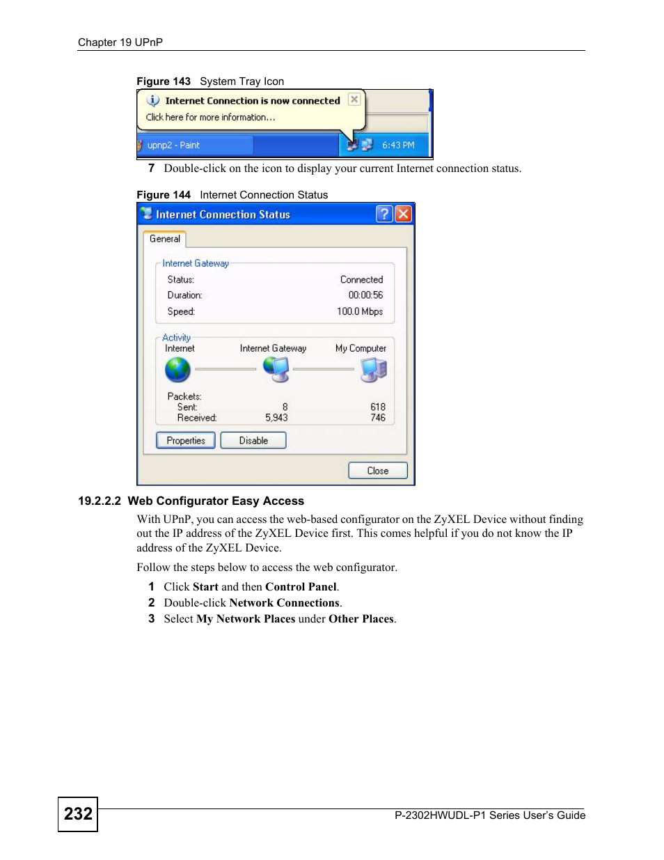 ZyXEL Communications P-2302HWUDL-P1 Series User Manual | Page 232 / 368