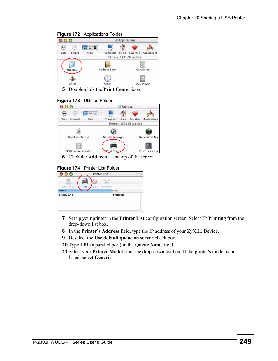 ZyXEL Communications P-2302HWUDL-P1 Series User Manual | Page 249 / 368