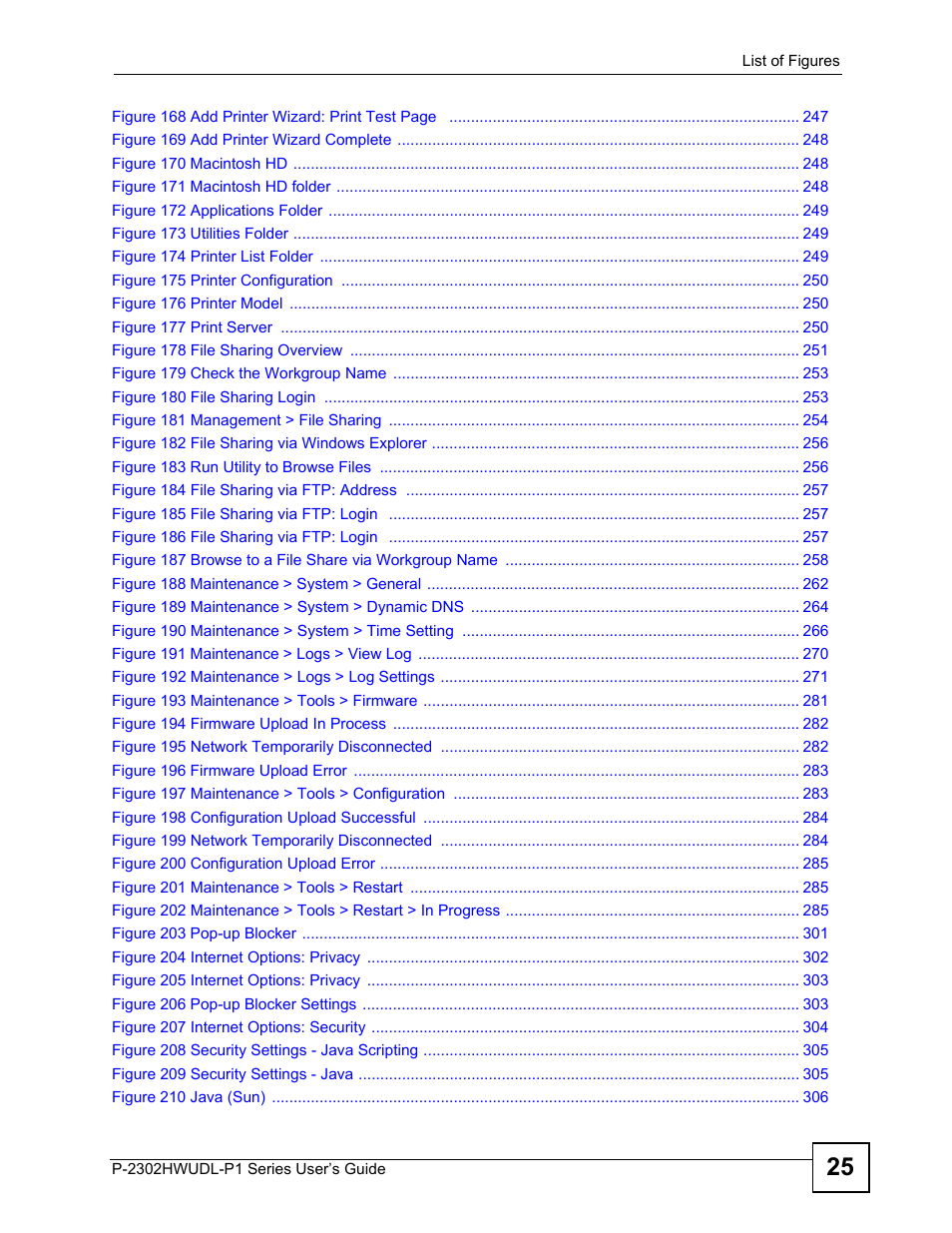 ZyXEL Communications P-2302HWUDL-P1 Series User Manual | Page 25 / 368