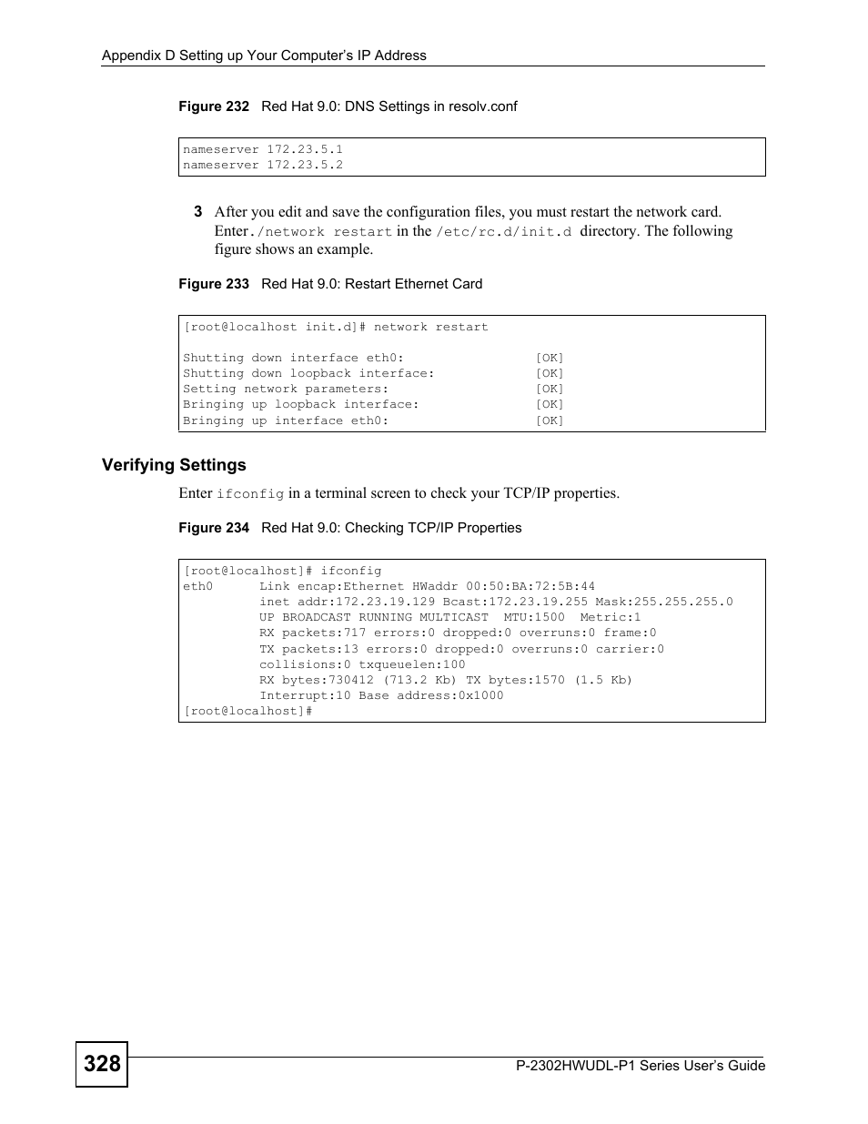 ZyXEL Communications P-2302HWUDL-P1 Series User Manual | Page 328 / 368