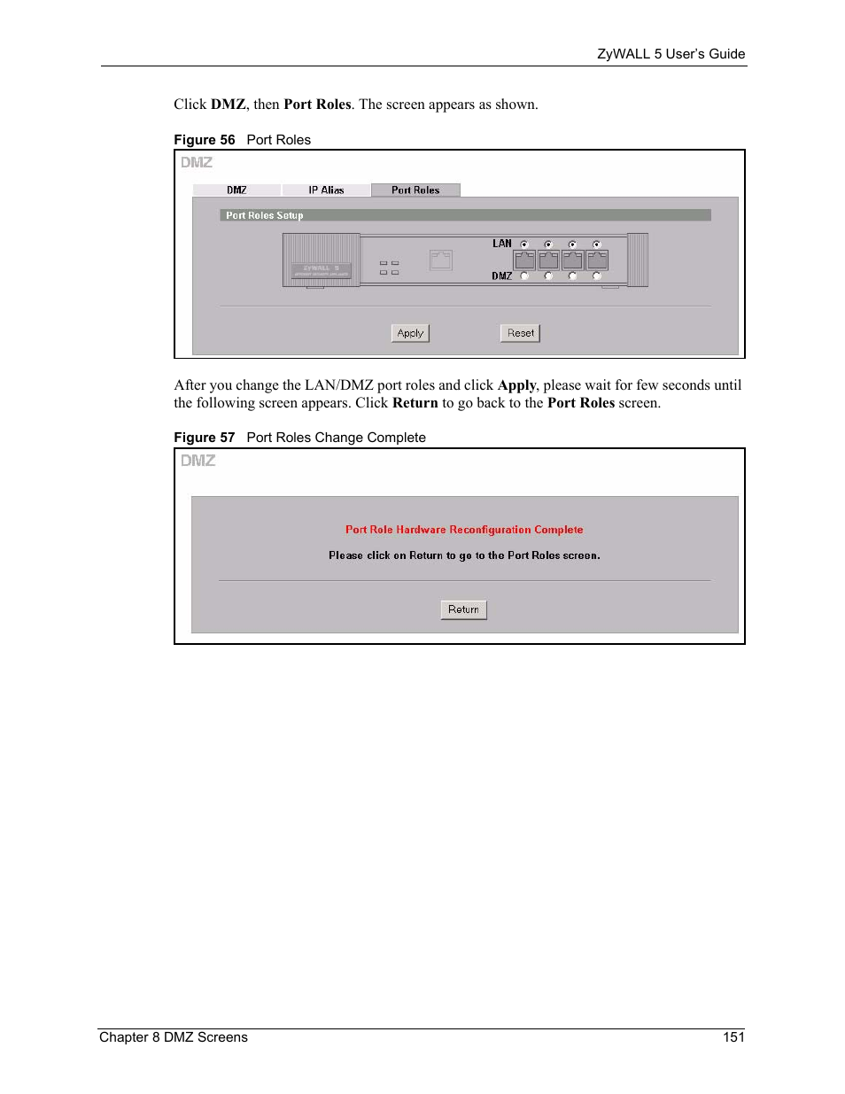 ZyXEL Communications ZyXEL ZyWALL 5 User Manual | Page 152 / 667