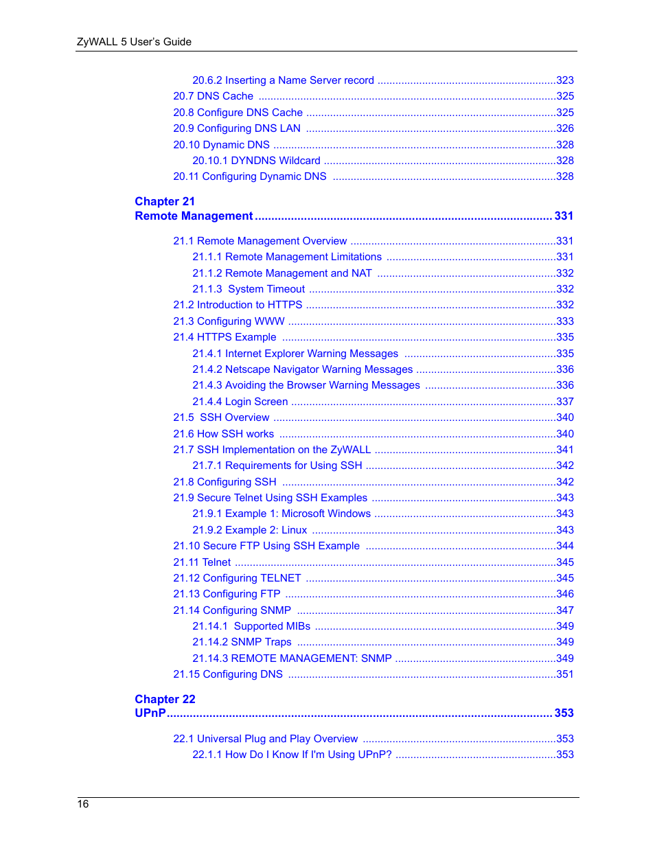 ZyXEL Communications ZyXEL ZyWALL 5 User Manual | Page 17 / 667