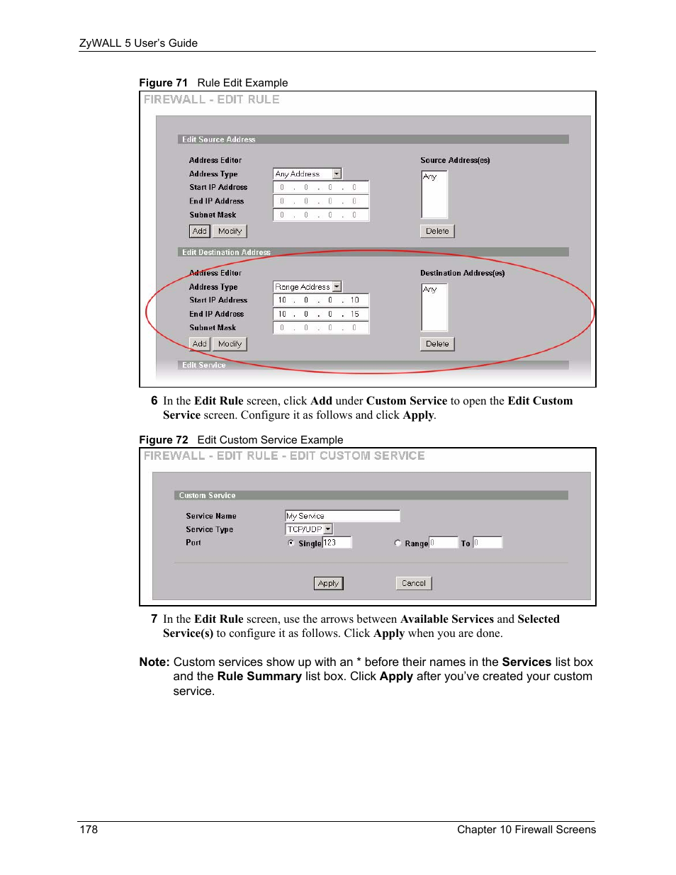 ZyXEL Communications ZyXEL ZyWALL 5 User Manual | Page 179 / 667