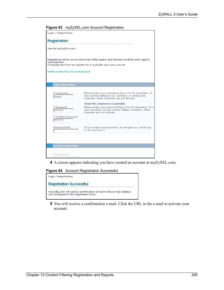 ZyXEL Communications ZyXEL ZyWALL 5 User Manual | Page 206 / 667