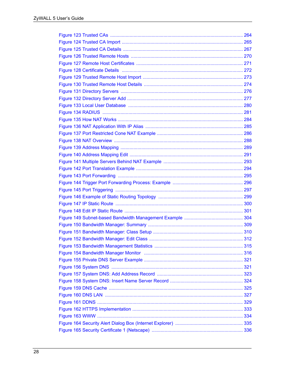 ZyXEL Communications ZyXEL ZyWALL 5 User Manual | Page 29 / 667