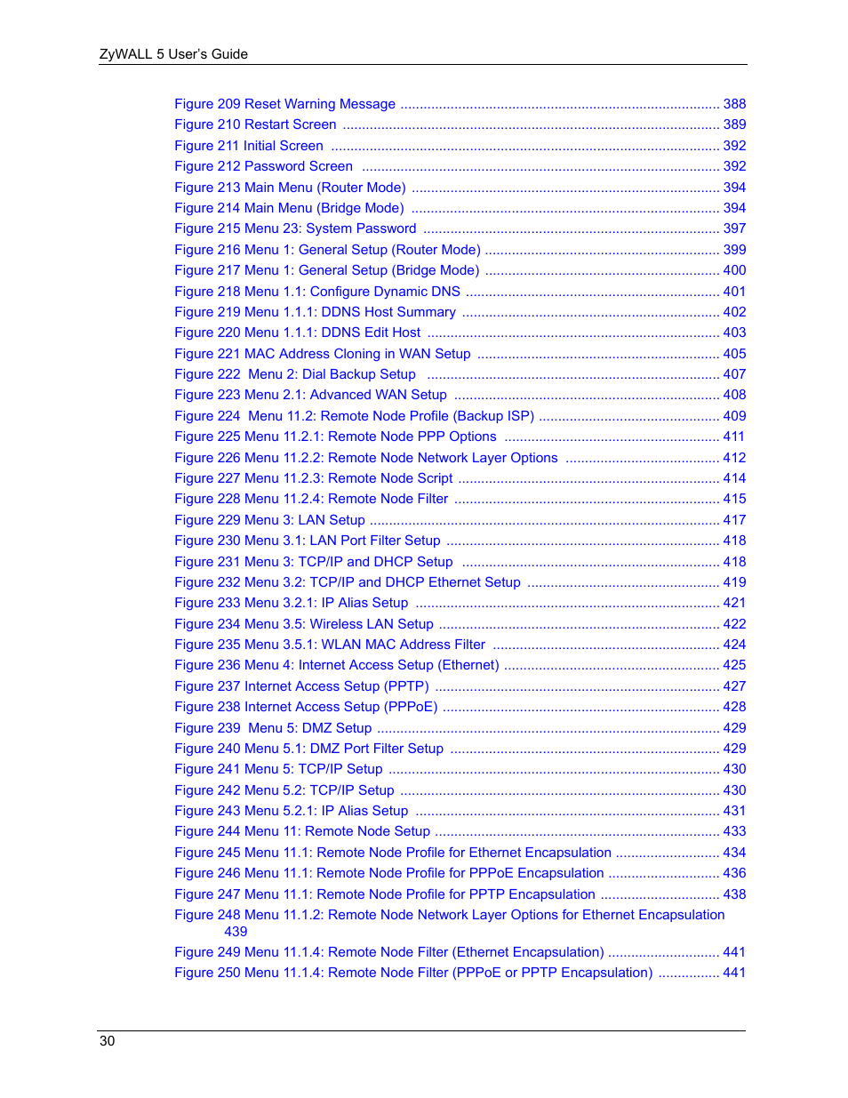 ZyXEL Communications ZyXEL ZyWALL 5 User Manual | Page 31 / 667