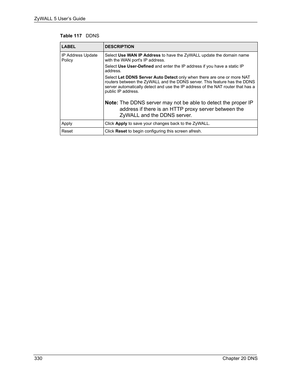 ZyXEL Communications ZyXEL ZyWALL 5 User Manual | Page 331 / 667